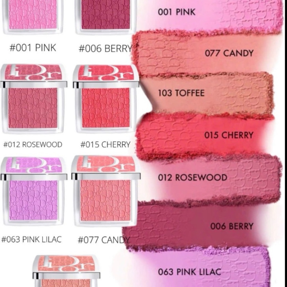 Dior Rosy Glow Pink Lilac Eyeshadow Shade 63 | Mirrored Palette pH Activated - Picture 7 of 12